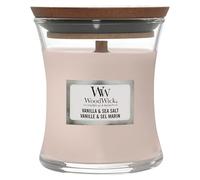 Woodwick - Hourglass Candles Vanilla & Sea Salt 85gr - SMALL - Candele profumate