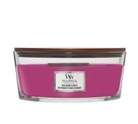 WoodWick Candela profumata Ellipse con stoppino crepitante | Wild Berry & Beets | Durata della fragranza: fino a 50 ore