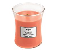 WoodWick Candele Profumate In Clessidra Giara Media Vetro Stoppino Legno