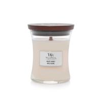 Woodwick White Honey Miel Blanc candela profumata con stoppino in legno 275 g