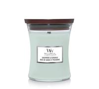 WoodWick Medium Hourglass Candles Candela profumata 275 g variante Sagewood & Seagrass