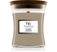 Woodwick Cashmere candela profumata con stoppino in legno 275 g