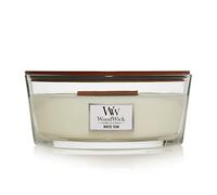 WoodWick White Teak 453.6 g candela profumata