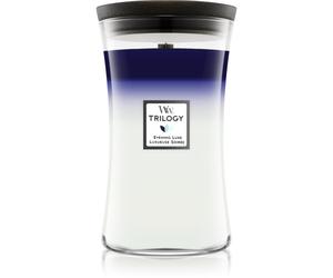 Woodwick Evening Luxe candela profumata con stoppino in legno 610 g