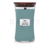 WoodWick Large Hourglass Candles Candela profumata 610 g variante Evergreen Cashmere