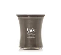 WoodWick Candela profumata con stoppino scoppiettante | Candela a clessidra media Melanite Mist | Candele a lunga durata: fino a 60 ore | Regalo perfetto per le donne