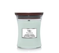 WoodWick Sagewood & Seagrass 275 g candela profumata