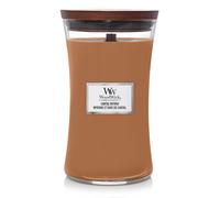 Candela profumata WoodWick Santal Myrrh con stoppino in legno 609 g