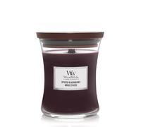 WoodWick Medium Hourglass Candles Candela profumata 275 g variante Spiced Blackberry