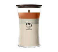 WoodWick Candela profumata | Candela Grande a Clessidra | Vanilla Embers | Regali Perfetti per Donne