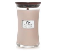Woodwick Vanilla & Sea Salt candela profumata con stoppino in legno 609.5 g