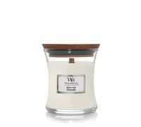 WoodWick Candela profumata vaso White Teak 85 g