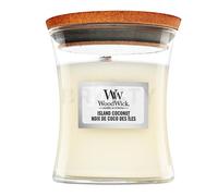 Woodwick Island Coconut 85g - Candela profumata