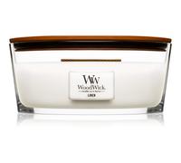 Woodwick Linen candela profumata con stoppino in legno (hearthwick) 453.6 g