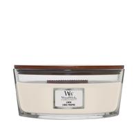 Woodwick Linen Ellipse Candela Profumata Vasetto