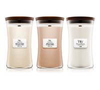 Woodwick Linen, Tea & Sea Salt set confezione regalo