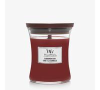 WoodWick Candela profumata in vaso a clessidra media con stoppino crepitante | Chai alla cannella | Durata della fragranza: fino a 60 ore