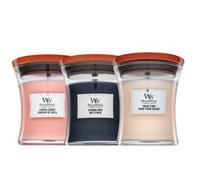 Woodwick Mini Jar Gift Set - Coastal Sunset, Solar Ylang, Evening Onyx 3 x 85 g