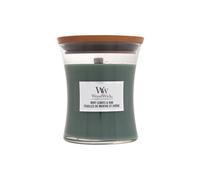 WoodWick Medium Hourglass Candles Candela profumata 275 g variante Mint Leaves & Oak