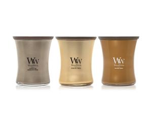 Woodwick Precious Metals Trio Pack confezione regalo