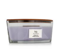 Candela profumata WoodWick Lavender Spa con stoppino in legno 453,6 g