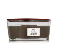 WoodWick Pressed Blooms & Patchouli Candela profumata 453,6 g tipo Sand & Driftwood