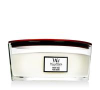 WoodWick Pressed Blooms & Patchouli Candela profumata 453,6 g tipo White Teak