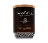 Woodwick Renew Ginger & Tumeric candela profumata con stoppino in legno 368 g