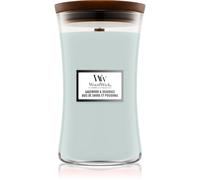 Woodwick Sagewood & Seagrass candela profumata con stoppino in legno 609 g