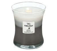 WoodWick Trilogy Medium Hourglass Candles Candela profumata 275 g variante Warm Woods