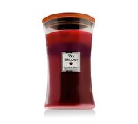 WoodWick Trilogy Sun Ripened Berries Candela profumata 610 g tipo Sun-Ripened Berries