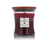 WoodWick Trilogy Medium Hourglass Candles Candela profumata 275 g variante Sun Ripened Berries