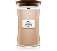 Woodwick Vanilla & Sea Salt candela profumata con stoppino in legno 609.5 g