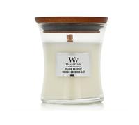 WoodWick Wild Berry & Beets Candela profumata 85 g tipo Island Coconut