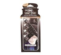 Woodwick Yankee Candle Midsummer Night Profumatori per Auto Vent Stick, Nero, Confezione da 4