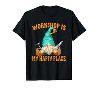 Woodworker Funny Saying Woodworking GNOME for Carpenters Maglietta