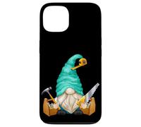 Woodworker Graphic Funny Woodworking Gnome For Carpenters Custodia per iPhone 13