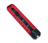 Woodworking Compass Scriber, Portable Aluminum Alloy Woodworking Compass Tool, Adjustable Metric/Inch Arc Drawing Ruler Circle Drawing Ruler Marking Circle Marking Tool