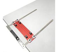Woodworking Cutting Board Tool, Adjustable Trimming Guide, Precision Saw Edge Positioning for Handheld Electric Saws, No Slip Base Feature, Carpentry Tool Accessory, Cutting Aid for Woodworking