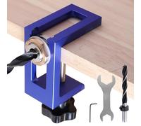 Woodworking Doweling Jig - Accurate Drill Puncher Locator Tool, Adjustable Positioning Design, Strong Durable Build, Easy Setup Alignment Guide | Furniture Making, Cabinet Installation, Carpentry