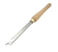 Woodworking Lathe Chisel Captive Ring Tool, DIY Rotary Handheld Ring Wood Turning Tool, High Speed Steel Lathe Ring Chisel with Brass Ferrules for Woodturning Carpenter Carving,9mm