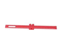 Woodworking Pocket Ruler 12 Inch | Multifunctional Metric & Inch Adjustable Sliding Ruler | Aluminum Alloy Drafting Tool for Woodworkers/Machinists/DIY Projects