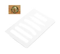 Woodworking Router Template, Grab Handle Router Templates, 7.68x11.81 Inches Clear Multipurpose Cutting Guide, Valet Tray Layout, Durable Precision Build, Routers Tool for Projects