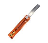 Woodworking Ruler - Aluminum Alloy, Multi-Function Positioning Marking Tool | Sliding Level Gauge With Magnetic Design For Furniture, Cabinet, Door, Flooring, Shelf, Window, Countertop