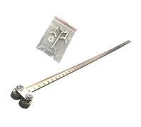 Woodworking Ruler - Wood Cutting Guide | Adjustable Precision Calibrator Guide | Stainless Steel Positioning, for Carpentry Crafting Woodturning Mechanical Engineering Manufacturing