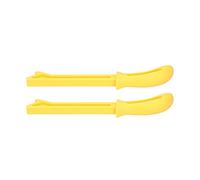 Woodworking Security Push Stick | Ergonomic Handle for Table Saw/Router/Jointer | Resilient Plastic Push Stick for Carpentry Hand Protection | Averts Kickbacks & Finger (2 sold)