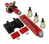 Woodworking Thin Rip Jig, Table Saw Ripping Guide, 14x7x4.8cm/5.51x2.76x1.89 inches Power Tool Accessory, Precision Cutting Aid, Router Band Saw Tool for Wood Chair Slats