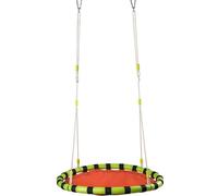 WOODY altalena a cerchio pieghevole, arancione, diametro 103 cm