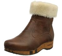 Woody Elke, Stivaletto Donna, Pelle Liscia Tabaco, 38 EU