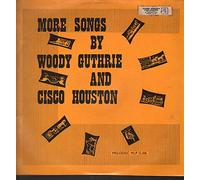 WOODY GUTHRIE AND CISCO HOUSTON - MORE SONGS LP (VINYL ALBUM) UK MELODISC 1966